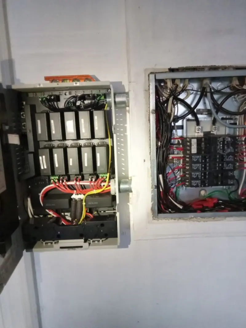 Electrical panel upgrade completed for Security Camera Wiring in Indian River Shores